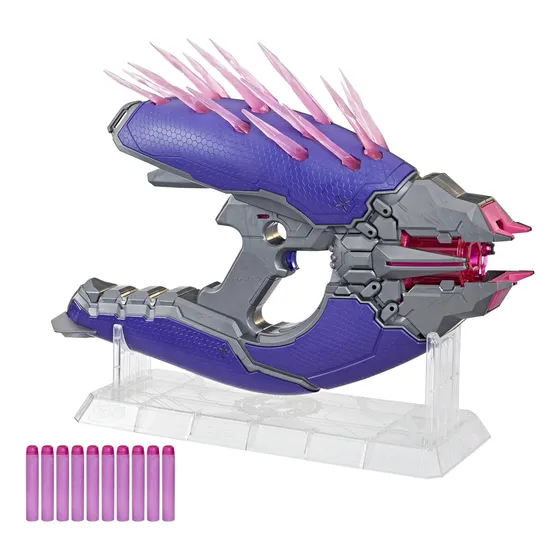 Aguja Blaster Nerf Lmtd Halo Con 10 Dardos Nerf Elite