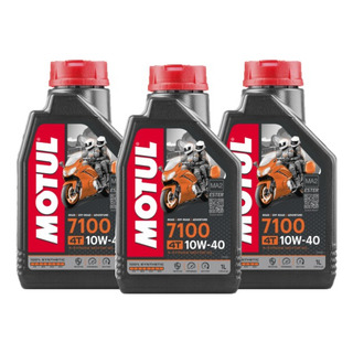 Óleo De Motor Motul Sintético 10w-40 Para Moto/quadriciclo 1 Kit De 3 Unidades X 1l / 3l Óleo De Motor Motul Sintético 10w-40 Para Moto/quadriciclo 1 Kit De 3 Unidades X 1l / 3l