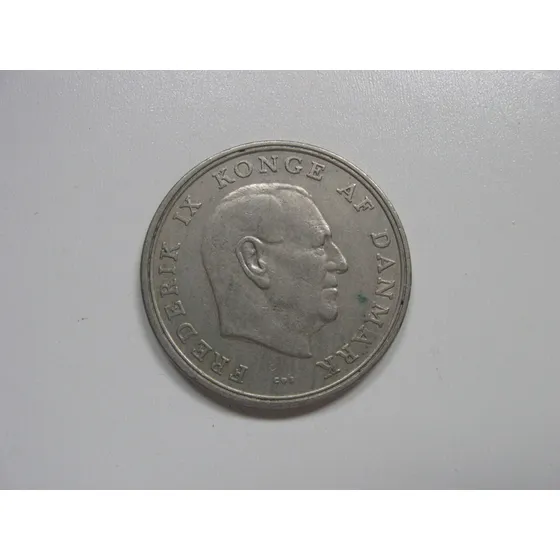 Moneda Dinamarca 5 Kroner 1960 