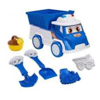 Set Juego De Playa Con Figura De Camión De Construcción Set Juego De Playa Con Figura De Camión De Construcción