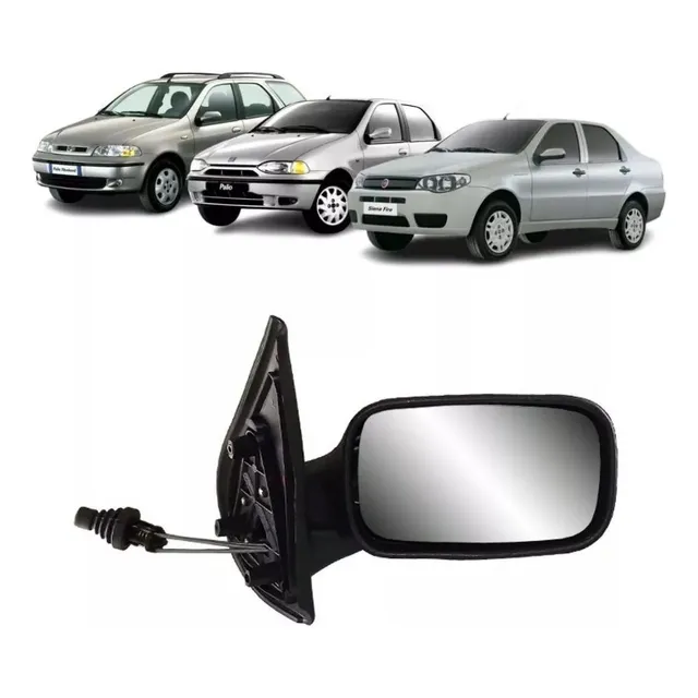 Retrovisor Direito Palio/siena 96 97 98 99 00 4p C Controle