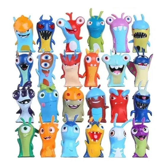 . 24 Figuras Coleccionables Slugterra Bajoterra