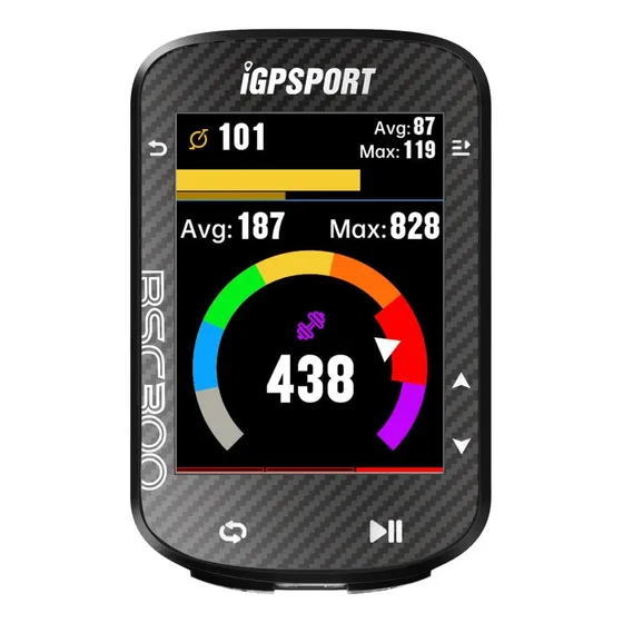 Ciclocomputador Gps Igpsport Bsc300 Color Negro