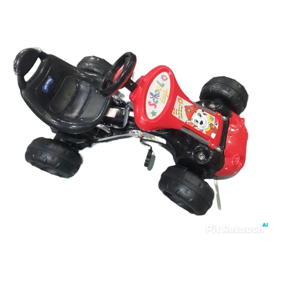 Go Kart Con Pedales Para Niño Estructura Metálica.