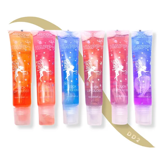 Labial Lip Gloss Bálsamo Oil C/glitter Brillante De Labios  
