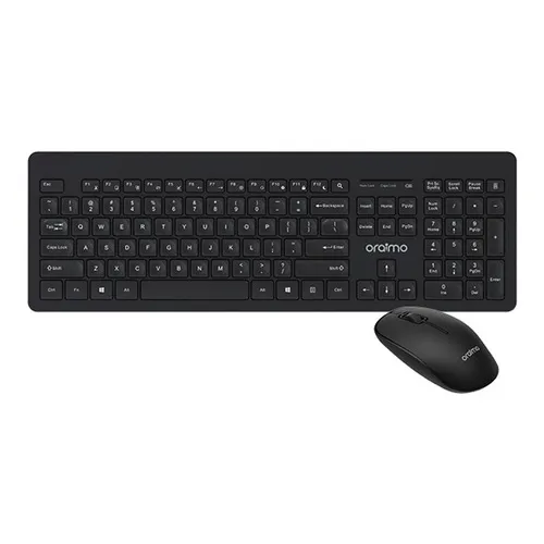 Kit De Teclado Y Mouse Inalámbricos Smartoffice Oraimo Color Del Teclado Negro