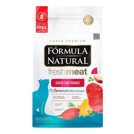 Formula Natural Fresh Meat Gato Castrado Carne 10,1kg