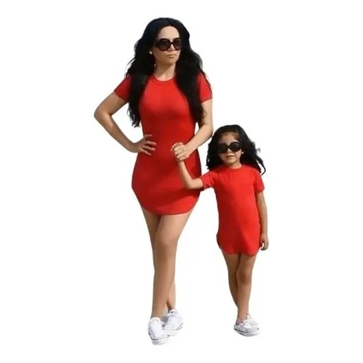 Vestido Casual Corto Madre E Hija
