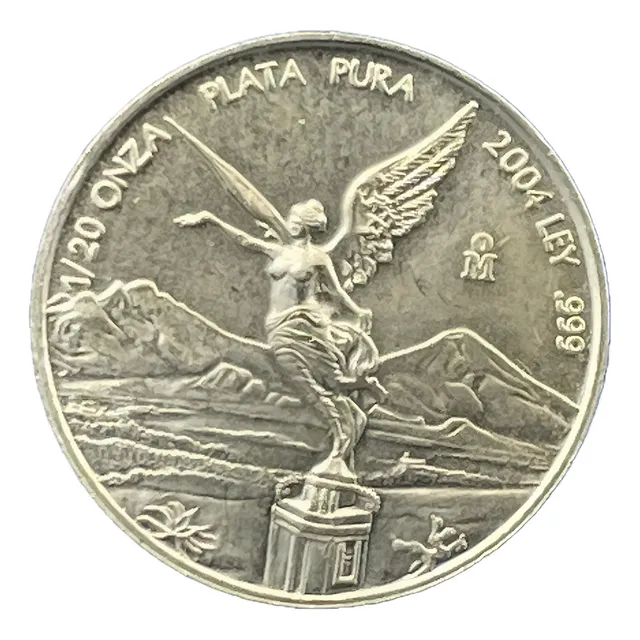 1/20 Onza 2004 Plata Pura Serie Libertad