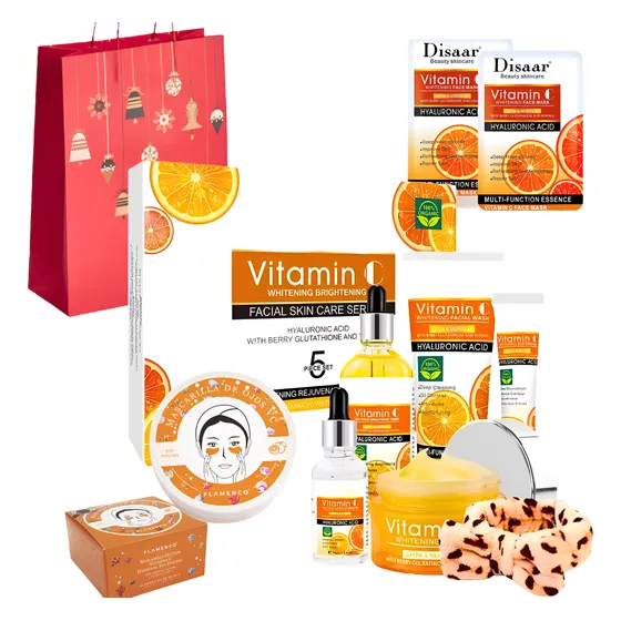 Kit Vitamina C Mas Acido Hialuronico Anti-arrugas 