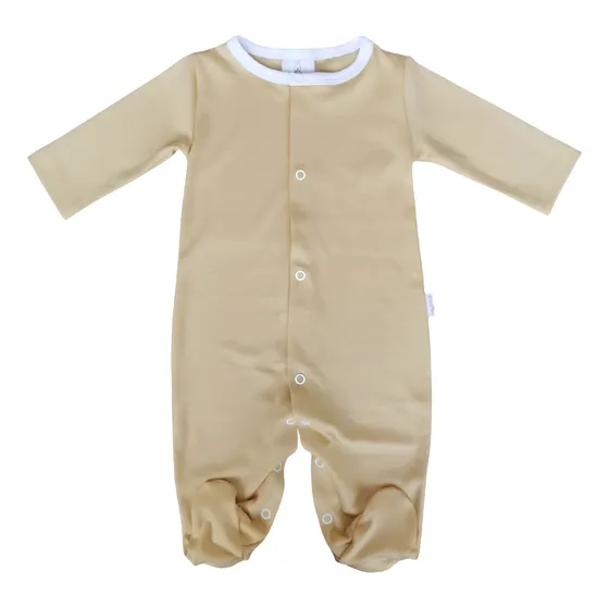 Pijama Con Broche 100% Algodón Pima Para Bebé Niño