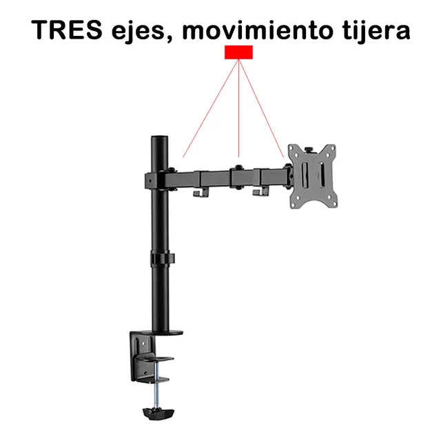 Soporte Para Monitor De Escritorio Totalmente Movil Brateck