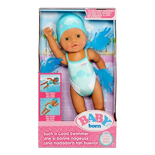 Bebé Nacido Como Una Buena Muñeca Nadadora; 3 Años 9fb5d
