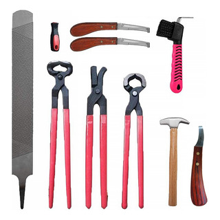 Kit Herramientas Para Herrar Caballos - Pinza Pezuñas Kit Herramientas Para Herrar Caballos - Pinza Pezuñas