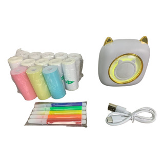 Impresora Multifuncional Portatil De Gato Con Rollos Impresora Multifuncional Portatil De Gato Con Rollos