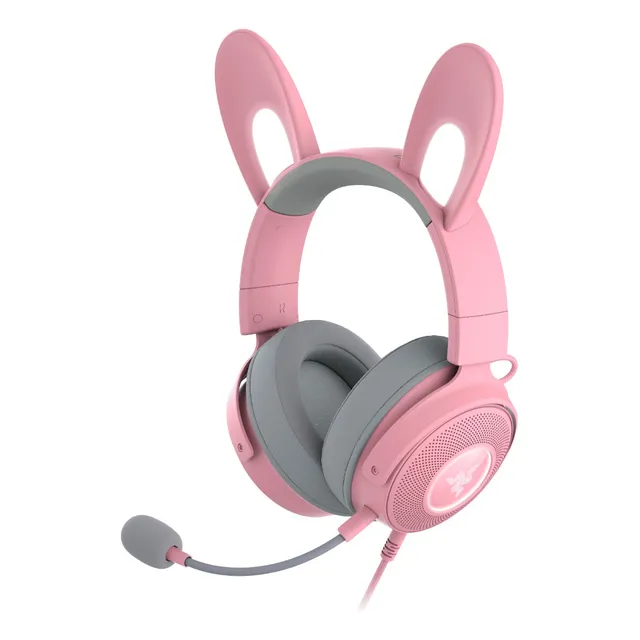 Audífonos Gamer Razer Kraken Kitty V2 Pro Rgb Color Quartz pink