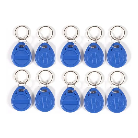 10 Llaves De Acceso Por Proximidad Tipo Llavero Rfid 125khz