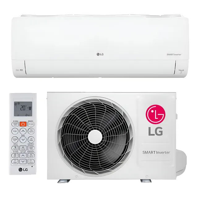 Ar Condicionado LG Ai Smart Inverter Voice 9000 Btus Frio Branco