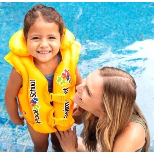 Chaleco Salvavidas Flotador Inflable Niño Niña 2-4 Años