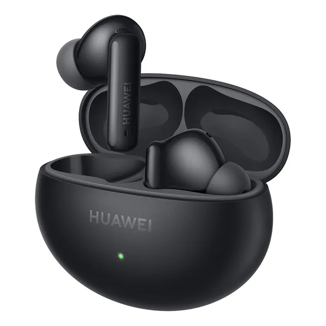 Audífonos Huawei Freebuds 6i Inalámbricos Bluetooth con Cancelación de Ruido, ANC Dinámico Inteligente, Graves Potentes, 35 Horas de Batería, Compatible con iOS y Android, Negro