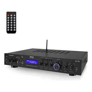 Receptor Bluetooth Pyle De 5 Canales Para Montaje En Rack, P Receptor Bluetooth Pyle De 5 Canales Para Montaje En Rack, P