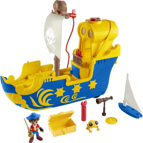 Navio Pirata Fisher-price Santiago Dos Mares El Bravo
