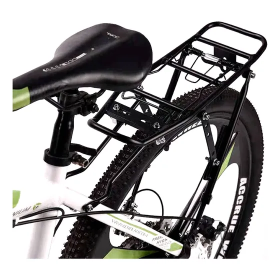 Porta Equipaje Bicicleta Apto Freno A Disco Regulable