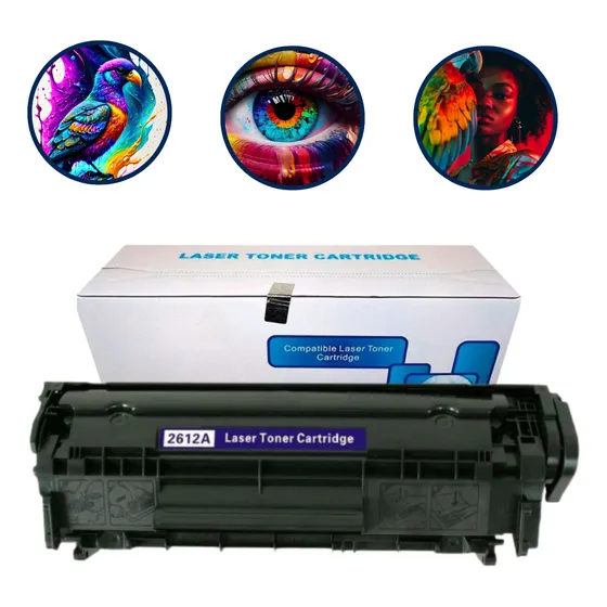 Cartucho Toner Compatível 2612a 1010 1015 1018 1020