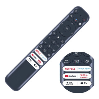 Controle Remoto Para Smart Tv Tcl Rc813, Fmb1, Rc813, Fmb3 Controle Remoto Para Smart Tv Tcl Rc813, Fmb1, Rc813, Fmb3