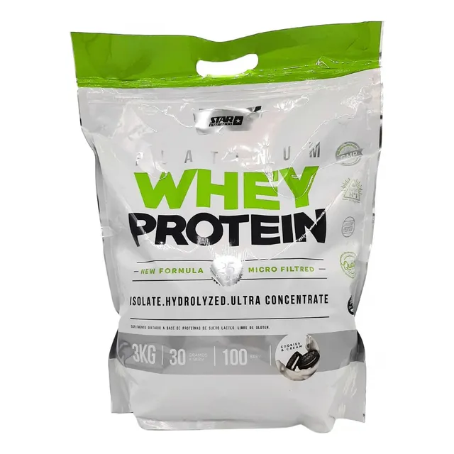 Proteina Premium Whey Protein Star Nutrition 3kg - Envios!