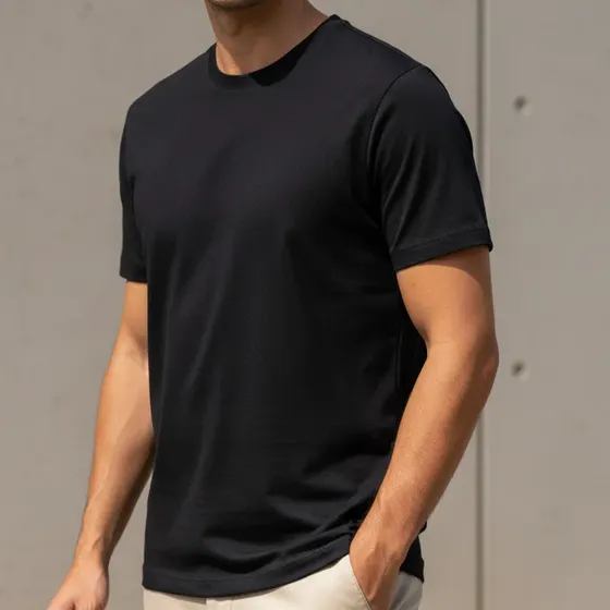 Remera Lisa 100% Algodón Peinado Premium-excelente Calidad
