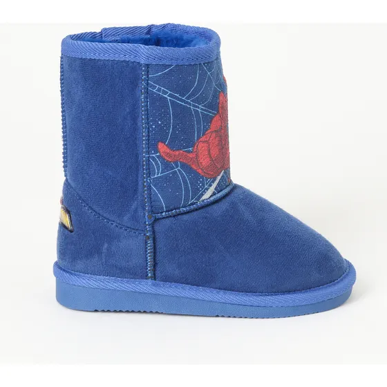 Bota Chiporro Niño Spiderman Telaraña Azul Marvel