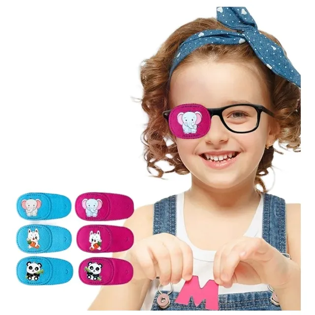 Parche Para Lentes Estampado |ojo Perezoso | Ambliopía 4 Und