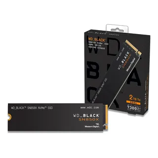 Ssd Western Digital M.2 Nvme Pcie Gen4 2tb Sn850x Wd Black Wds200t2x0e00bca0 Velocidade De Escritura Até 6600mb/s Pc Notebook Ps5 Leitura Até 7300mb/s Cor Preto Ssd Western Digital M.2 Nvme Pcie Gen4 2tb Sn850x Wd Black Wds200t2x0e00bca0 Velocidade De Escritura Até 6600mb/s Pc Notebook Ps5 Leitura Até 7300mb/s Cor Preto