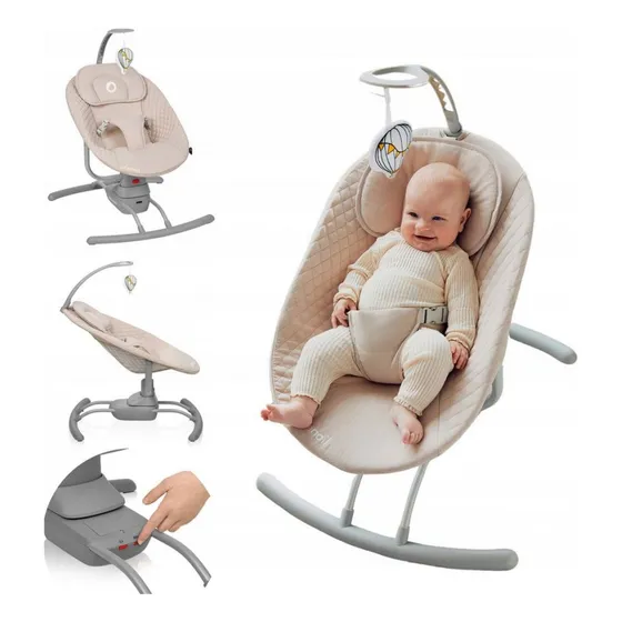   Silla Mecedora Hamaquita Bebe Nordica Asalvo- Mvd Kids