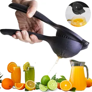 Espremedor De Limão Laranja Manual Resistente Grande Forte Preto Efigen Espremedor De Limão Laranja Manual Resistente Grande Forte Preto Efigen