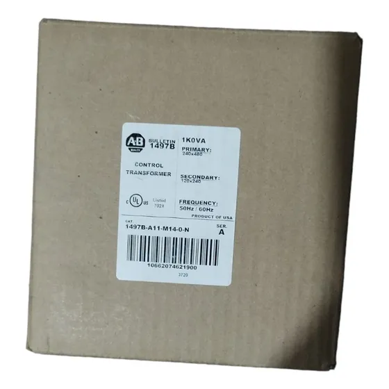 Allen Bradley 3kva Transformador 1497b-a11-m14-0-n