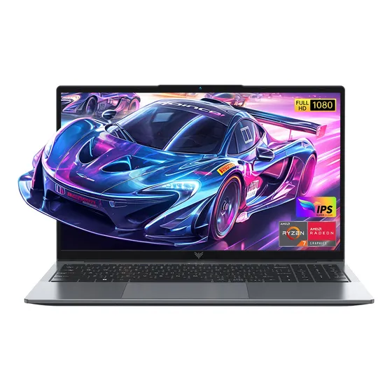 Laptop 16.1'' Amd Ryzen 7 5700u 16gb Ram 512gb Ssd Win11 Pro Color Gris