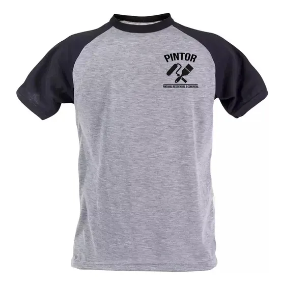 Camiseta Pintor Construção Uniforme Trabalho Profissional