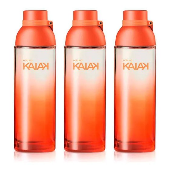 Natura Promo 3 Kaiak Fem 100ml Clasico Aventura Aero