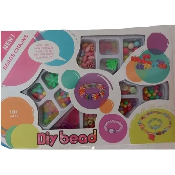 Set De Bisutería Para Niñas Para Hacer Pulseras - Juguete