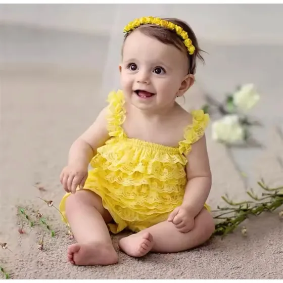 Vestido Niñas , Romper Vintage Especial Fotitos De Bebes.