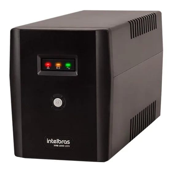 No Break Intelbras Xnb 1800va Entrada E Saída De 120v Preto