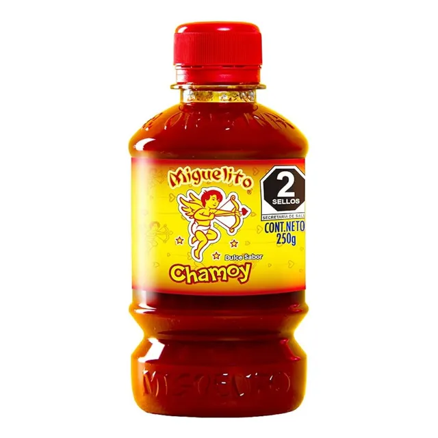 Miguelito Chamoy Liquido Pack 2 Pzas Con 250g C/u