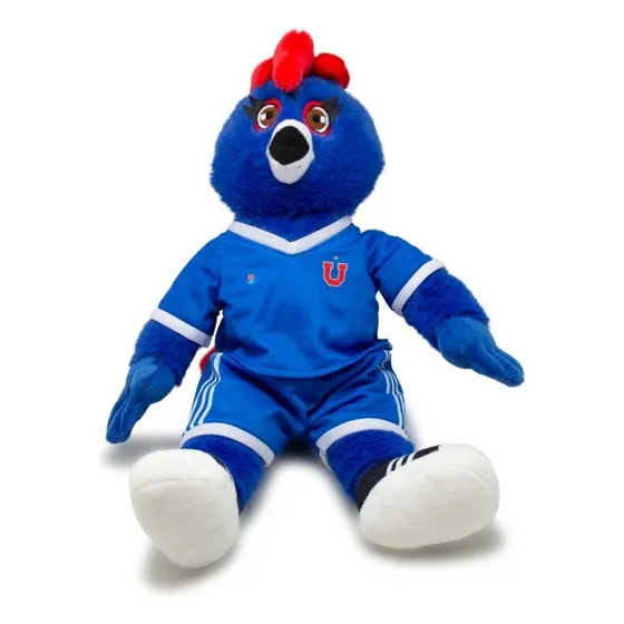 Peluche Chunchita U De Chile 36 Cm Aprox Color Azul