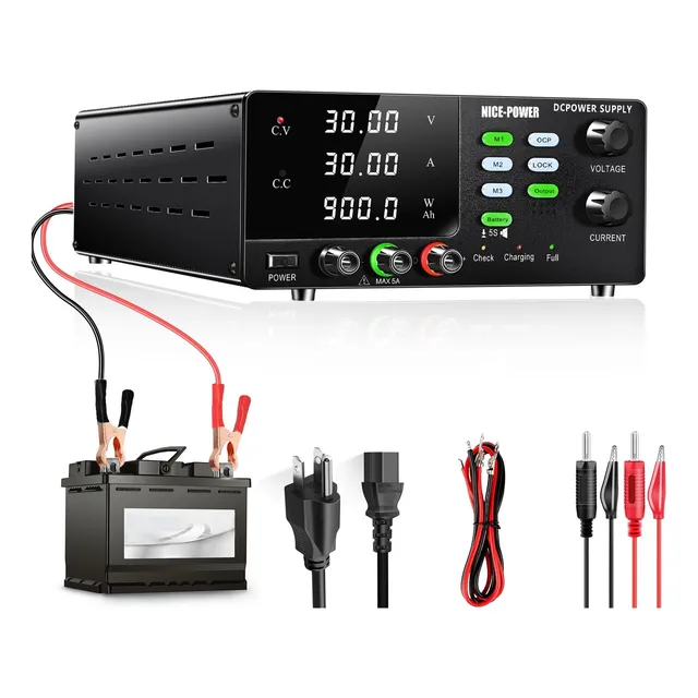 Cargador Batería 24v 30a Ocp Fuente Alimentación Ajustable
