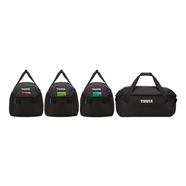 Set 4 Bolsos Thule Negros Ideal Para Caja Portaequipaje