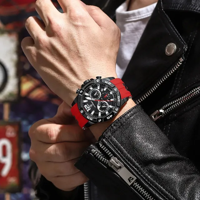 Reloj De Lujo Informal Para Hombre, Resistente Al Agua,