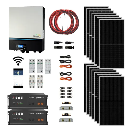 Kit Energia Solar Eco Renogen Inversor 7,2kw 26kwh Día Litio