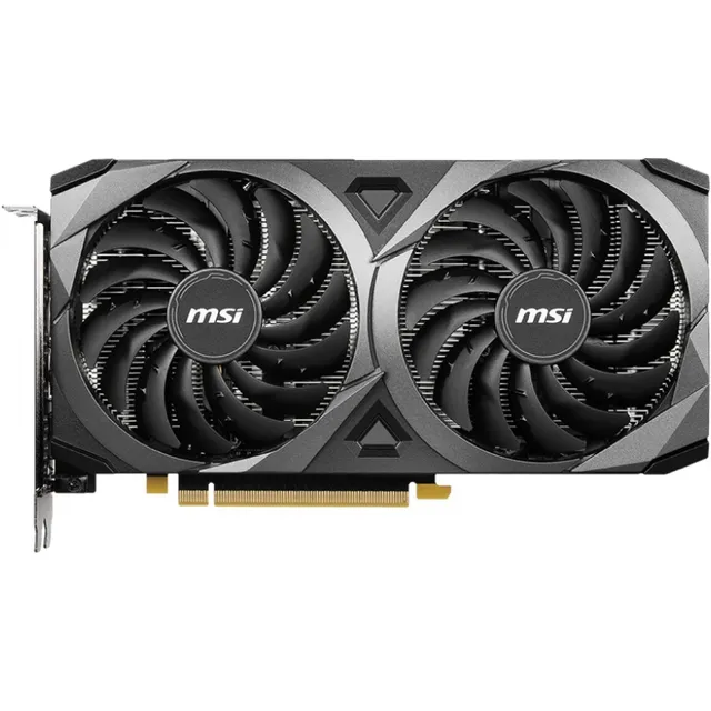 Placa de video Nvidia MSI Ventus GeForce RTX 30 Series RTX 3060 VENTUS 2X 12G OC OC Edition 12GB Gddr6